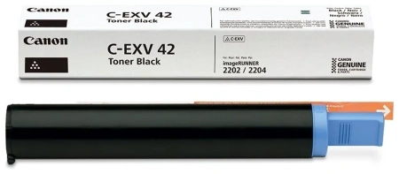 Тонер-картридж Canon C-EXV42 BK (6908B002), черный