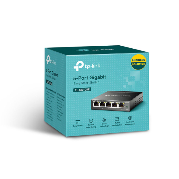 Коммутатор TP-LINK TL-SG105E Коммутатор TP-LINK TL-SG105E