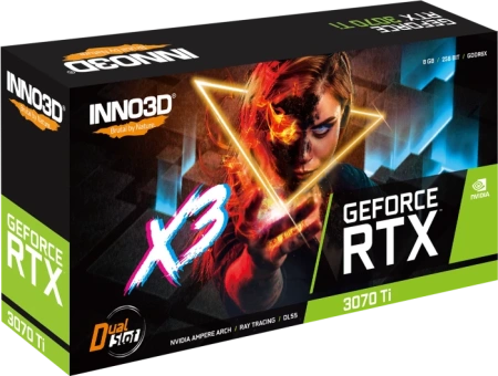 Видеокарта INNO3D GeForce RTX 3070 TI X3 OC