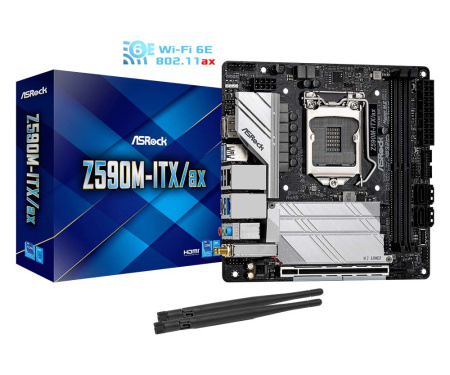 Материнская плата ASRock Z590M-ITX/ax