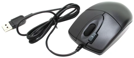 Мышь проводная A4Tech OP-620D черный