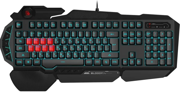 Клавиатура проводная A4Tech Bloody B318 черный Клавиатура проводная A4Tech Bloody B318 черный