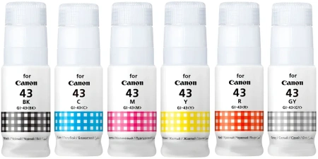 Чернила Canon GI-43 M пурпурный Чернила Canon GI-43 M пурпурный