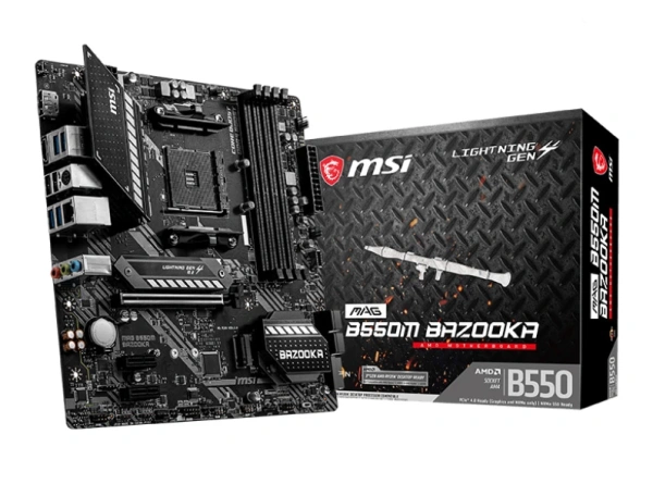 Материнская плата MSI MAG B550M BAZOOKA Материнская плата MSI MAG B550M BAZOOKA